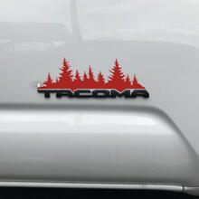 Toyota Tacoma Trees Forest Calcomanía adhesiva sobre insignia Tacoma
 2