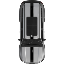 Calcomanías de estilo deportivo con rayas laterales y capó de Toyota Land Cruiser Prado, kit gráfico de vinilo 2
 2