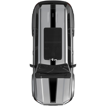 Toyota Land Cruiser Prado Hood and Roof Stripes Rally Calcomanías adhesivas - Kit gráfico de vinilo 2
 3