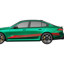 Kit de calcomanías laterales para BMW Serie 5 G60 M5 G90 - Adhesivos de vinilo SupDec Graphix
 2
