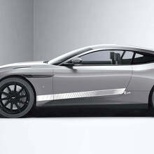 Tiras de Vinilo con Calcomanías Perforadas para Puertas Laterales para Aston Martin DB11 2