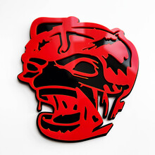 Insignia 3D Zombie Bee Super Bee - Emblema de guardabarros personalizado para automóviles, camiones y SUV
 3