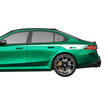 Kit de pegatinas Racing con rayas laterales traseras para BMW Serie 5 G60 M5 G90 - Adhesivos de vinilo SupDec Graphix
 2