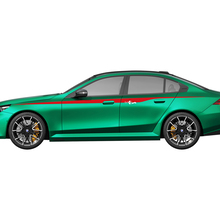 Kit de pegatinas Racing de rayas laterales M colores para BMW Serie 5 G60 M5 G90 - SupDec Graphix Vinilos Adhesivos
 2