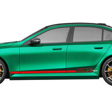 Kit de pegatinas laterales M5 Stripes Racing para BMW Serie 5 G60 M5 G90 - Adhesivos de vinilo SupDec Graphix
 2