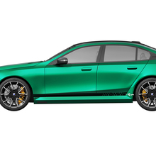 Kit de adhesivos laterales BMW Racing para BMW Serie 5 G60 M5 G90 - SupDec Graphix Vinilos Adhesivos
 3