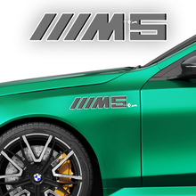 Kit de calcomanías de carreras con logotipo M en 3 colores para BMW Serie 5 G60 M5 G90
 2