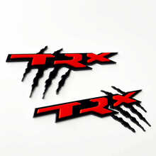 Insignia TRX Claw Marks 3D - Emblema de insignias de guardabarros personalizadas para camionetas Dodge RAM 1500 TRX
 3