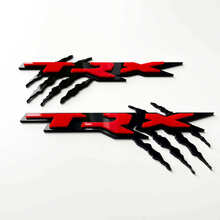Insignia TRX Claw Marks 3D - Emblema de insignias de guardabarros personalizadas para camionetas Dodge RAM 1500 TRX
 4