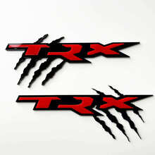 Insignia TRX Claw Marks 3D - Emblema de insignias de guardabarros personalizadas para camionetas Dodge RAM 1500 TRX
 5