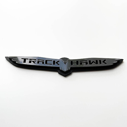 Insignia 3D Trackhawk Emblema Personalizado para Guardabarros 3 para Jeep Trackhawk