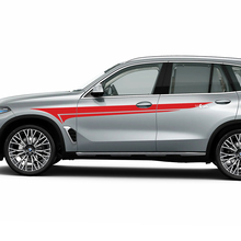 Kit de calcomanías a rayas para puertas laterales Accent Racing para BMW X5 G05
 4