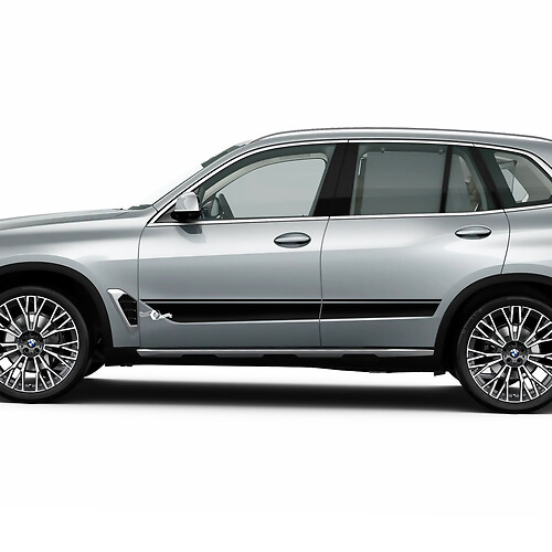 Kit de calcomanías de rayas inferiores Accent Racing para BMW X5 G05
