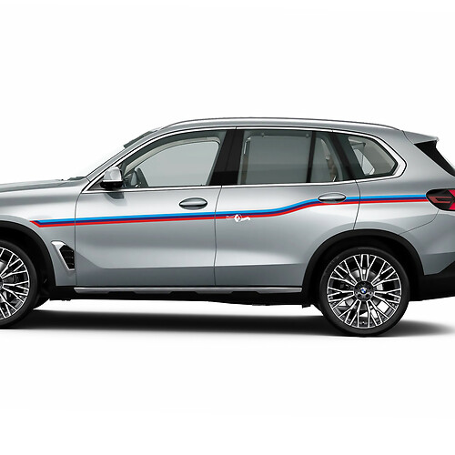 Kit de calcomanías de rayas inferiores Accent Racing para BMW X5 G05
