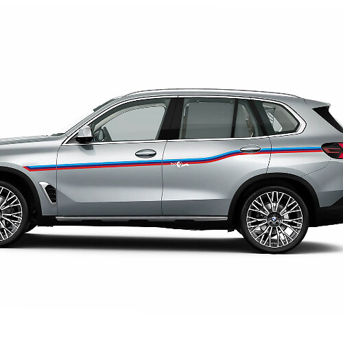 Kit de Calcomanías de Vinilo con Rayas Laterales Estilo M-Style para BMW X5 G05