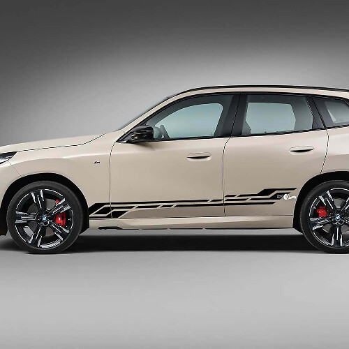 Kit de Calcomanías de Rayas para Puerta Lateral - Gráficos de Vinilo Personalizados 2 para BMW X3 G45 G01 o F25