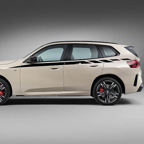 Kit de calcomanías de rayas para puertas laterales BMW X3 2024 - Gráficos de vinilo personalizados para G01 y F25 2
