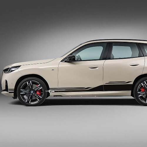 Kit de Calcomanías de Rayas para Puerta Lateral - Gráficos de Vinilo Personalizados 4 para BMW X3 G45 G01 o F25