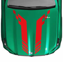 Calcomanía de parabrisas a cuadros con logotipo M para BMW Serie 5 G60 M5 G90
 2