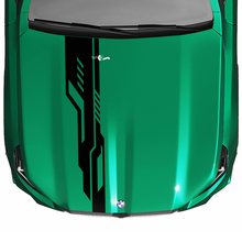 Calcomanía de capó de aspecto moderno de Stripes Racing para BMW Serie 5 G60 M5 G90
 2