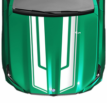 Calcomanía de capó de aspecto moderno de Stripes Racing para BMW Serie 5 G60 M5 G90
 9