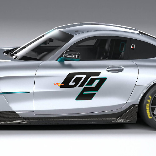 Vinilos Adhesivos para Puerta Lateral GT2 para Mercedes-Benz AMG GT2