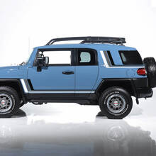 Gráficos de pegatinas laterales de rayas retro vintage - aptos para Toyota FJ Cruiser
 2