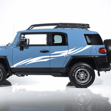 Toyota FJ Cruiser Tribal Side Door Stripes Calcomanías Pegatinas Gráficos - Kit de vinilo personalizado
 3