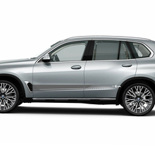 Kit de calcomanías con rayas estroboscópicas inferiores Accent Racing para BMW X5 G05
 2