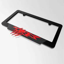 Marcos de cubiertas para matrícula de vehículo TRX, decoración de vehículos aptos para Dodge Ram TRX
 2