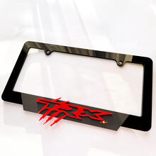 Cubiertas de Placas de Matrícula para Vehículos TRX Marcos Decorativos para Vehículos compatibles con Dodge Ram TRX
 2