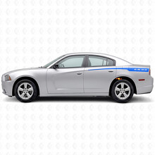 Adhesivo de vinilo lateral con franjas H/O 6.4L para Dodge Charger 2011-2014_2