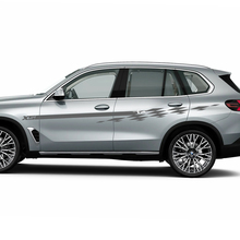 Kit de pegatinas de rayas a cuadros Accent Racing para BMW X5 G05
 3