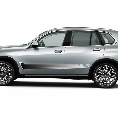 Kit de adhesivos con rayas estroboscópicas Accent Racing para BMW X5 G05

