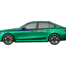 Kit de calcomanías de carreras degradadas de rayas laterales de puertas para BMW Serie 5 G60 M5 G90 - Adhesivos de vinilo SupDec Graphix
 2