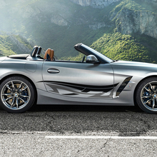Etiqueta engomada del vinilo de las rayas tribales de la puerta lateral BMW Z4
 2