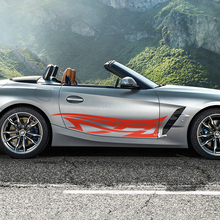 Etiqueta engomada del vinilo de las rayas tribales de la puerta lateral BMW Z4
 4