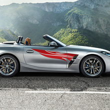 Etiqueta engomada del vinilo de las rayas tribales de la puerta lateral BMW Z4 2
 2