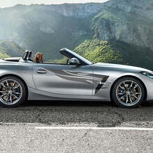 Calcomanía de vinilo para la franja tribal de la puerta lateral BMW Z4 2
 3