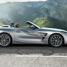 Etiqueta engomada del vinilo de las rayas tribales de la puerta lateral BMW Z4 2
 3