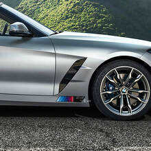 Calcomanía adhesiva de vinilo para faldón lateral estilo M para BMW Z4_2