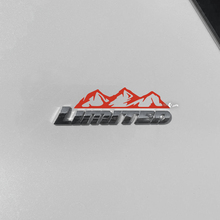 Calcomanía adhesiva de montañas sobre la insignia limitada de Toyota 4Runner
 3