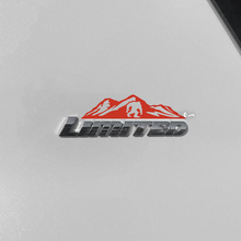 Etiqueta engomada de la calcomanía de los árboles de las montañas sobre la insignia limitada de Toyota 4Runner
 2