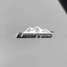 Etiqueta engomada de la calcomanía de los árboles de las montañas sobre la insignia limitada de Toyota 4Runner
 3