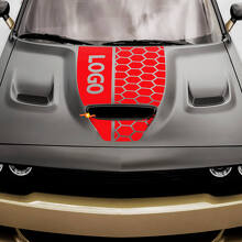 Capó Dodge Hemi Challenger o Charger Hemi Vinilo Calcomanía de Carreras
_5