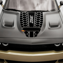 Hood Dodge 392 Honeycomb Challenger o Charger Hemi Vinilo Racing Calcomanía Pegatina
 2