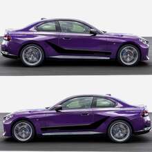 Kit de vinilo con franjas laterales M Performance para BMW M240i G42_3