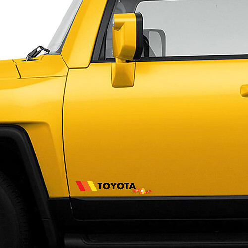 Kit de Vinilos Laterales Retro Vintage para Toyota