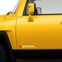 Kit de Vinilos Laterales Retro Vintage para Toyota_2