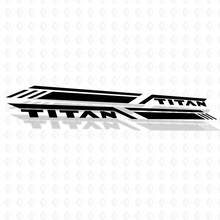 Bed Side Stripes Nissan Titan Pro4x Stripes Vinilo Pegatinas Calcomanías Gráficos
 3